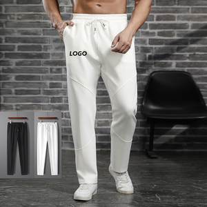 กางเกงผ้าไอซ์ซิลค์บางพิเศษระบายอากาศได้ดีแห้งเร็วสำหรับกีฬากลางแจ้งในฤดูร้อนกางเกงวิ่ง XL แบบลำลอง - Product Image 5