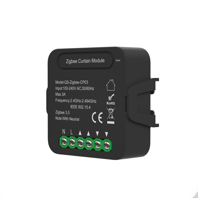 Zigbee 3.0 Mesh Roller Shutter Switches Smart Switch Module for Blind Window Remote Control Voice Control by Tuya Smart