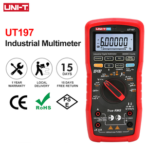 เครื่อง L50อัตโนมัติ1000V ดิจิตอลมัลติมิเตอร์แบบมืออาชีพ UT197 UNI-T - Product Image 3