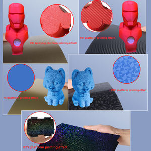 3DSWAY doble cara suave PEO PET primavera hoja de acero cama de calor PEI placa de construcción 241*254mm <span class=keywords><strong>Prusa</strong></span> I3 MK2 <span class=keywords><strong>MK3S</strong></span> + piezas de impresora 3D nuevo - Product Image 3