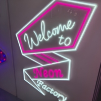 Enseigne néon LED personnalisée avec design gratuit, enseigne néon personnalisée en acrylique avec nom pour la décoration de boutique, bar, café