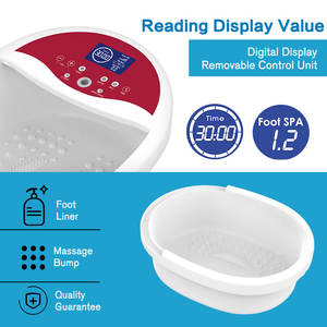 Máquina de terapia iónica para pies, dispositivo de desintoxicación de jengibre para baño de pies con bolsas de agua - Product Image 4