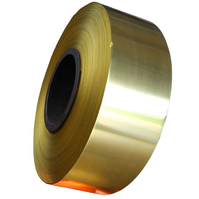 99.9% Pure Copper Strips Roll Foil Wholesale Price High Quality Copper Alloy Metal Material H68 Brass Coil for Various Uses