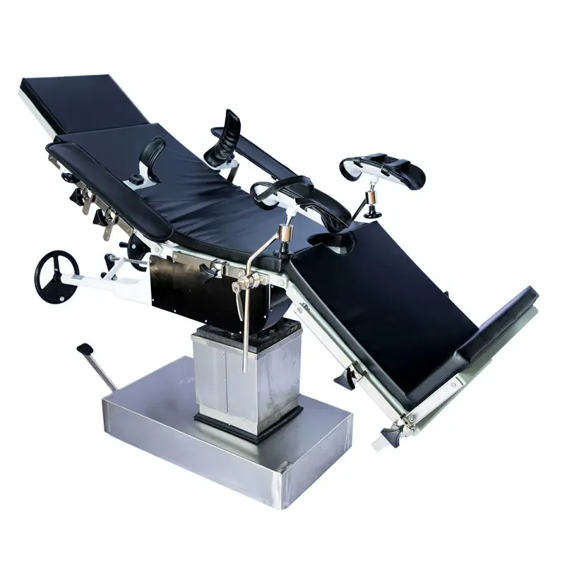 Ручной гидравлический хирургический операционный стол, медицинский универсальный операционный кинотеатр, стол для груди и живота