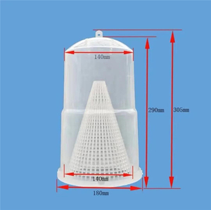 Weatherproof Reusable Rice Stem Borer Catcher Durable Plastic Pheromone Lure <b>Holder</b> for Integrated Pest Management - Product Image 6