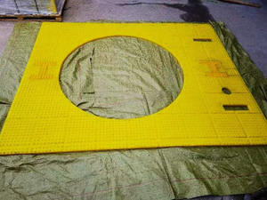 Tappetini di sicurezza per piano di perforazione antiscivolo con tavolo rotante di sicurezza in poliuretano acciaio per taglio delle unghie - Product Image 3