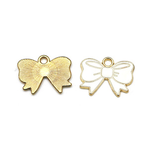 <b>Cute</b> Bowknot Charms Zinc Alloy DIY Jewelry Accessories For Women Gift Pendant Keychain <b>Bracelet</b> Making - Product Image 5