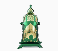 Vente Flash Ballons en Latex et Aluminium Motif Lune et Étoile Ramadan Kareem, Décoration de Fête Islamique, Logo Personnalisé, Marque MIQI Chine