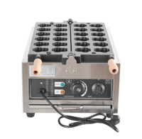 Nouvelle machine à gaufres électrique en forme de patte d'ours, usage commercial, hôtels, revêtement antiadhésif, personnalisable, acier inoxydable 304, facile à utiliser