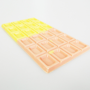Usine directe chocolat bicolore <span class=keywords><strong>de</strong></span> haute qualité citron mangue saveur mélangée chocolat substitut <span class=keywords><strong>de</strong></span> beurre <span class=keywords><strong>de</strong></span> cacao - Product Image 5