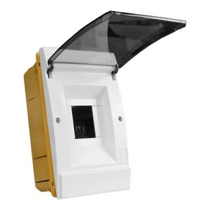 Marlanvil Tableau de commande encastré 2 modules IP40 Blanc Matériau PC 16 A 250 V Design minimaliste - Product Image 2
