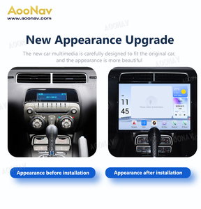 Radio de coche de 15 pulgadas para Chevrolet Camaro 2010-2015 último Android Auto estéreo Multimedia GPS reproductor de vídeo pantalla táctil Unidad Principal - Product Image 3