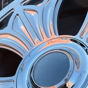 ล้อโครเมียมขัดเงาล้อสำหรับรถฟอร์จสำหรับม้วน Royce Tesla Mercedes-Benz ขอบรถ G550อเมริกัน - Product Image 4
