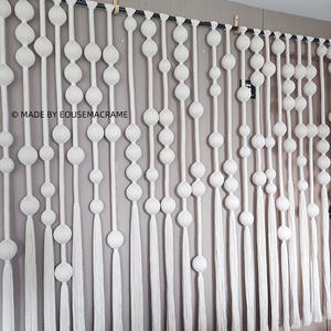 Personnalisé fait à la main Art boho déco macramé <span class=keywords><strong>tenture</strong></span> murale tapisserie mobile mariage décor rideau macramé <span class=keywords><strong>tenture</strong></span> murale tapisserie - Product Image 1