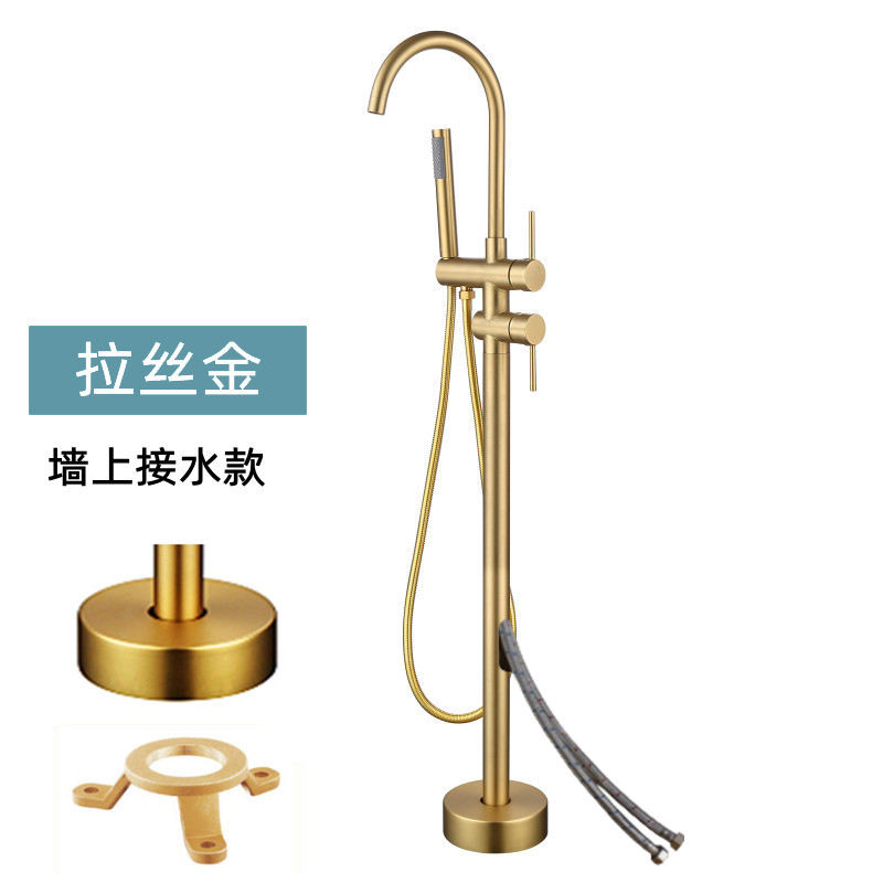 wire gold (water on the wall)