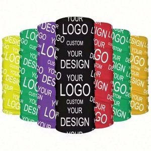Bandana multifonctionnel en polyester sans couture, imprimé sur mesure, écologique et OEM - Product Image 2