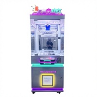 Machine à griffes à monnayeur pour peluches, type jeu de grue, pour centre de jeux