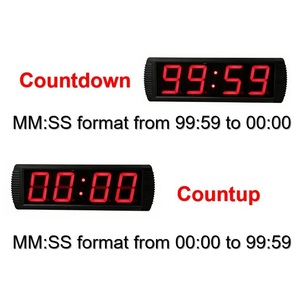 Minuteur <span class=keywords><strong>de</strong></span> compte à rebours GANXIN facile à installer, 20, 30, 60 <span class=keywords><strong>minutes</strong></span>, grand écran <span class=keywords><strong>de</strong></span> <span class=keywords><strong>4</strong></span> pouces, visibilité claire des chiffres, pour la cuisine, le travail, le sommeil - Product Image 3
