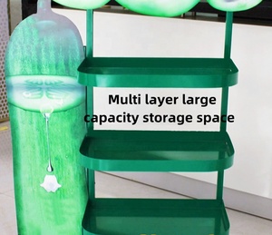 Tùy Chỉnh Hiện Đại Thương Mại Tổ Chức Sự Kiện Gian Hàng Triển Lãm Hiển Thị Sàn Giá Đứng Chủ Cho Mỹ Phẩm Công Cụ Trang Điểm Phụ Kiện Trang Sức Set - Product Image 4