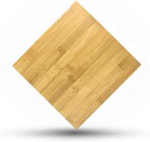 Posavasos Cuadrados de Bambú Ecológicos de 10 cm, Económicos, al por Mayor, para Uso en el Hogar y Bares - Product Image 5