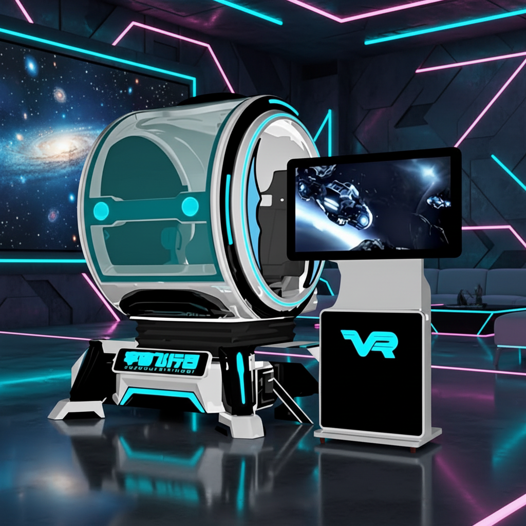 9D VR Flight Simulator (Airplane & Helicopter) | Metal-Fiberglass 2-Seater, Commercial-Grade Motion Ride for Malls, Arcades & Daycares – PC-Powered (Kuwait)