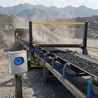 Détecteurs de métaux industriels à bobine équilibrée pour mines d'or/argent, convoyeur à bande souterrain, protection environnementale difficile IP68, écran LCD