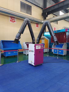 लचीले सक्शन हाथ के साथ नया मोबाइल वेल्डिंग फ्यूम अर्क | औद्योगिक धुआं कलेक्टर प्यूरीफायर 99.9% फिल्टर दक्षता - Product Image 4