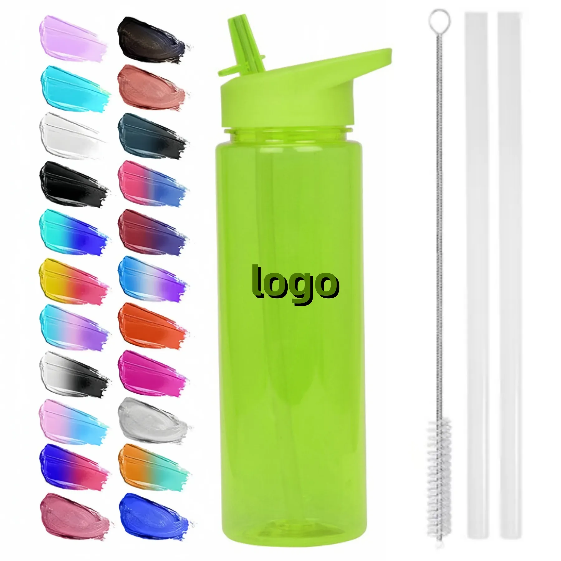 supplier Hot sale plastic sport bottle 0.7L nonslip plastic bpa free drinking bottles water bottle wholesale