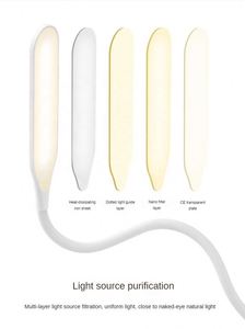 Portable Usb Rechargeable <b>Wireless</b> Cordless Study Led Battery Table Desk Lamp Camp <b>Light</b> for Reading Room - Product Image 3