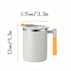 15oz Stainless Steel Coffee Mug Double Wall Vacuum Insulated With Lid <b>for</b> Coffee <b>Tea</b> Office Travel - Product Image 4