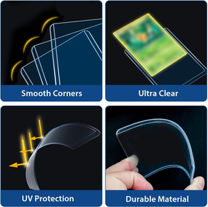 <span class=keywords><strong>Prix</strong></span> <span class=keywords><strong>de</strong></span> gros faible MOQ, emballage personnalisé, conception gratuite, matériaux <span class=keywords><strong>de</strong></span> qualité supérieure, protège-cartes 3x4 pouces pour cartes MTG et TCG - Product Image 4