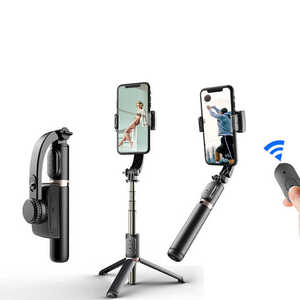 Stabilisateur de selfie <span class=keywords><strong>Q08</strong></span> à prix abordable, sans fil, portable, intelligent, trépied monopode électrique anti-tremblement à axe unique - Product Image 6