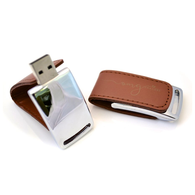 Gitra Gift Set Promotional Bulk Thumb Drives USB Memory Pendrive Leather Flash Drive Chip USB 2.0 CE FCC ROHS