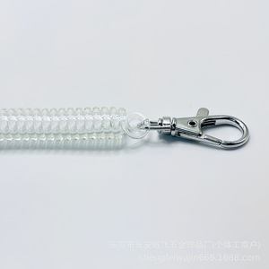 Zinc Alloy Keychain With Metal Ring And <b>Clip</b> For Pet Or Luggage Accessories - Product Image 3