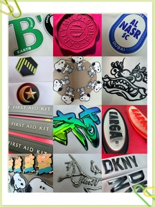 Etiquetas de Silicona Termoadhesivas, Parches de Goma Impresos en 3D, Adhesivos Personalizados Termoadhesivos, Logotipos de Vinilo Termotransferibles para Camisetas y Ropa - Product Image 3