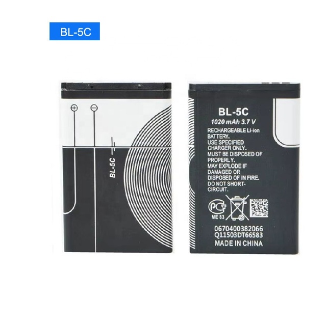 Bl5c Cellphone Battery BL-5c Battery for NOKIA 100/101/113/222/1100/1101/1110/1110i/1112
