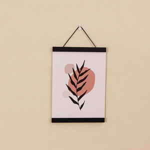 Precio de fábrica Nicro, 4 Uds., perchas magnéticas para carteles de <span class=keywords><strong>madera</strong></span> maciza, decoración de <span class=keywords><strong>pared</strong></span> para el hogar y la Oficina, imágenes de exhibición, marco de <span class=keywords><strong>madera</strong></span> magnético - Product Image 6
