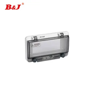 B&J Transparent Contact Waterproof Protection Junction Box Window Hood