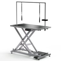 Table de toilettage professionnelle robuste réglable en hauteur pour animaux de compagnie chien toilettage bras Table surélevée Table de beauté pour animaux de compagnie