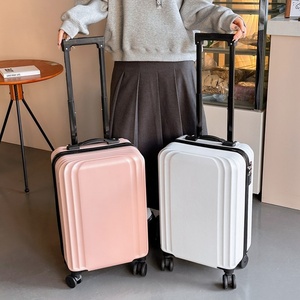 Valise rigide OEM ABS PC 20 pouces légère, durable, de luxe, résistante aux rayures, <span class=keywords><strong>bagage</strong></span> <span class=keywords><strong>cabine</strong></span> avec roulettes pivotantes à 360° - Product Image 2