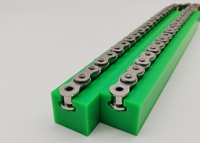 Rail de guidage de chaîne en polyéthylène Rails de guidage pour scie à chaîne Uhmwpe Rail de guidage de chaîne en plastique