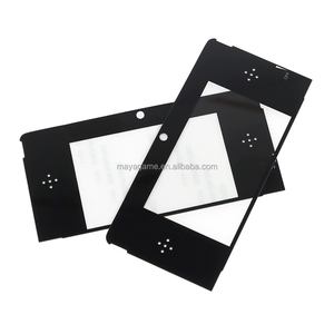Protection d'écran en verre noir et blanc, cadre supérieur avant, écran LCD, protection d'écran pour 3DS - Product Image 1