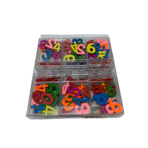 Set di perline magnetiche con numeri, 12 pezzi, giocattolo educativo per bambini, per imparare a contare e sviluppare abilità matematiche - Product Image 3