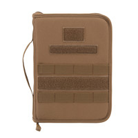 Couverture de cahier A4 tactique pour activités de plein air couverture de papier à feuilles mobiles Durable Portable pour la randonnée chasse voyage
