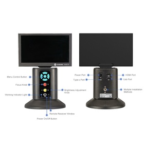 Microscope numérique SUNSHINE MS10E-04 4K HD avec grand écran de 10,1 pouces, compatible avec un moniteur externe pour la <span class=keywords><strong>réparation</strong></span> de téléphones mobiles - Product Image 3
