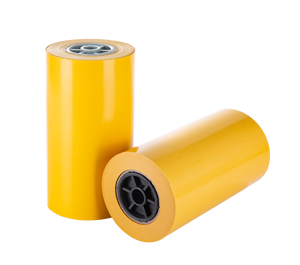 กระดาษแก้วเคลือบซิลิโคนสองด้านสีเหลืองความหนาแน่นสูงสำหรับเทปโฟมรถยนต์ - Product Image 5