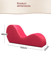 Canapé inclinable en cuir PU de luxe léger - Design moderne, relaxation multi-positions pour le yoga, ensemble de meubles de maison avec pieds en bois