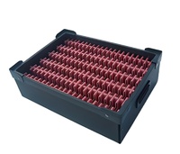 Caja Conductora Antiestática para Impresión de Cajas, Caja de Espuma para Transporte de Circuitos Integrados, Caja Conductora para Componentes de Electrónica de Consumo, Reciclada