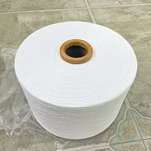 Fil à tricoter recyclé de haute qualité TC, à extrémités ouvertes, Ne 6/1-Ne 10s/1, 35% coton recyclé, 65% polyester mélangé, facile à utiliser, Vietnam - Product Image 2