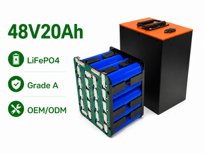 Paquete de Baterías de Iones de Litio EV 48V/51.2V 20Ah 1024Wh 1C 16S1P, Batería Portátil para Bicicleta Plegable, UPS LFP4850 Segura - Product Image 4
